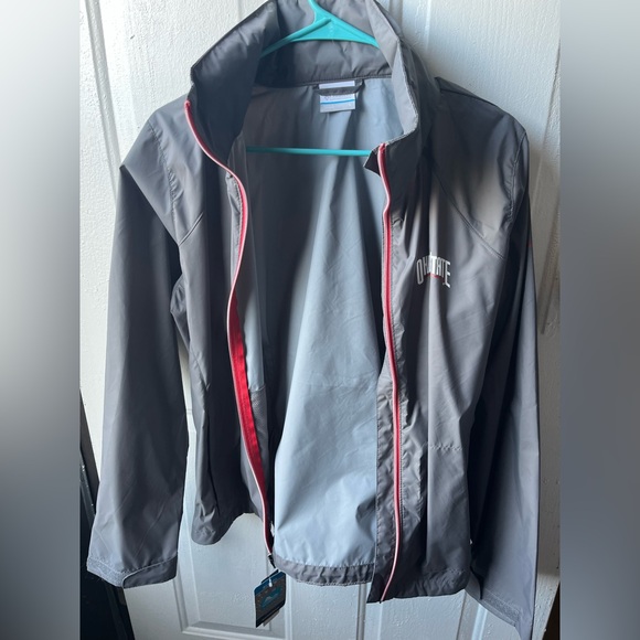 Columbia Women’s Ohio State Gray Windbreaker Jacket - Picture 2 of 6
